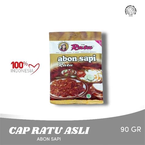 Jual ABON SAPI ASLI ABON CAP RATU ORIGINAL Shopee Indonesia