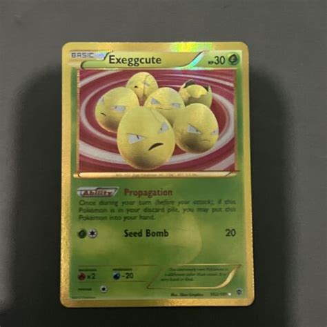 Pokemon Exeggcute Plasma Blast Secret Rare Nm Values Mavin