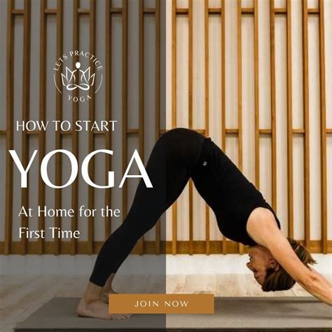 how to start yoga at home