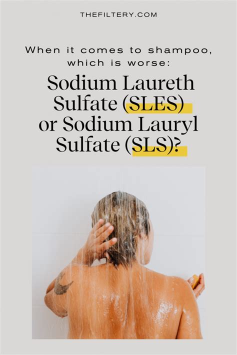 What Is Sodium Laureth Sulfate In Shampoo? Is It Bad for Hair? - The ...