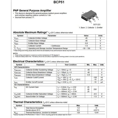 Jual Pnp Transistor New Original Bcp Bcp Sot Transistor Smd Pnp