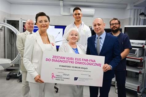 przekazanie przez fundację pokonaj raka igieł EUS FNB FNA dla