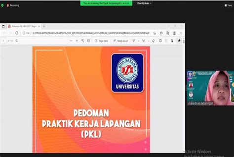 Ubsi Prodi Manajemen Pajak Dorong Mahasiswa Ikuti Pkl Republika Online