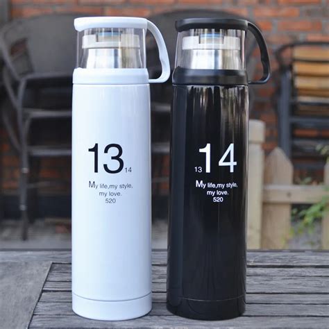 Hot Thermos Cup Stainless Steel Thermo Tumbler Vacuum Flask Insulated Car Coffee Mug Thermal