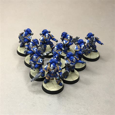 Ultramarines Tactical Squad In Mkiii Rwarhammer30k