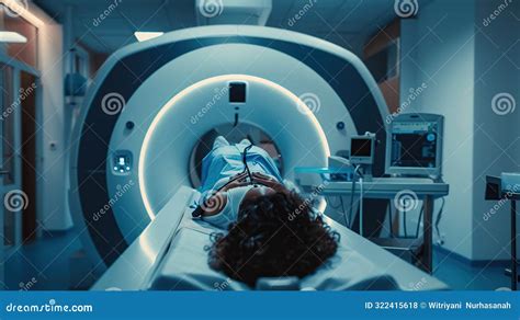 Medical Innovation Hub Mri Or Ct Scanner In Hospital Laboratory