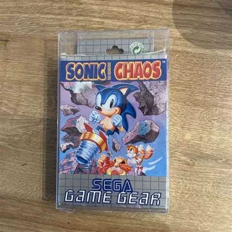 VINTAGE 1993 SEGA Game Gear Sonic The Hedgehog Chaos Cart Video Game