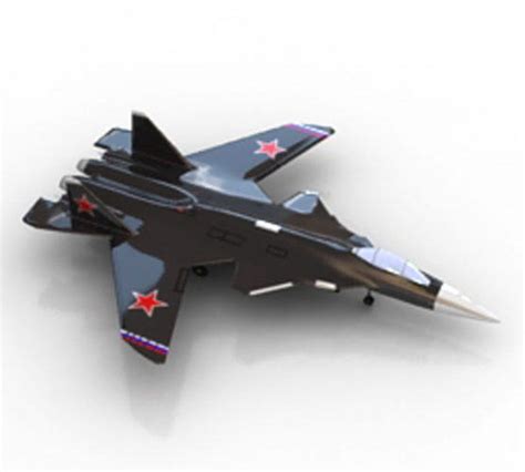 Su-47 Aircraft 3D Model Vehicles