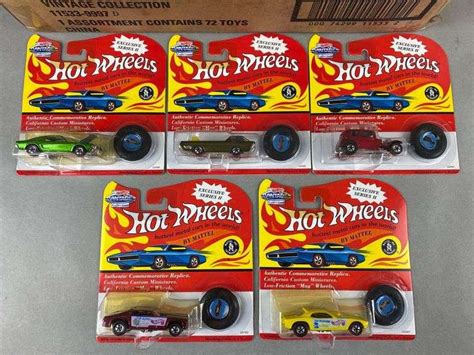 Case Of Mattel Hot Wheels Vintage Collection Replicas Original Boxes Matthew Bullock Auctioneers