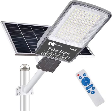 300W LED Solar Street Light Daylight White Dusk Philippines Ubuy