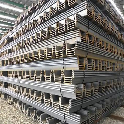 U Type European Standard Carbon Hot Rolled Steel Sheet Pile China