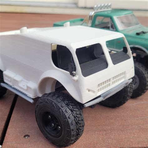 3d Printable Cgrc Xv1 Dakar 124 Scx24 By Chris Griggs