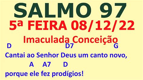 Salmo Cantai Ao Senhor Deus Um Canto Novo Porque Ele Fez