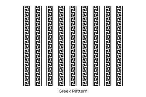 Premium Vector Greek Roman Pattern Border Decorative Ornament Ancient