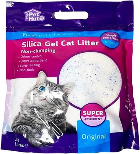 Areia Sanit Ria Micro Cristais De S Lica Em Gel Kg Fina Pet Huts