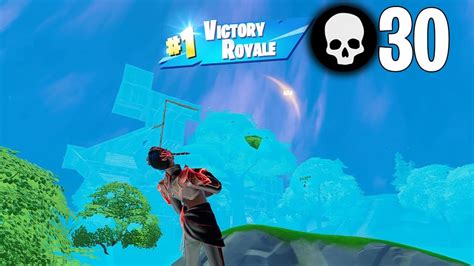 30 Elimination Solo Vs Squads Gameplay Full Game Win Fortnite Chapter 3 Pc Controller Youtube