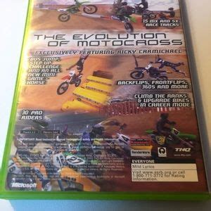 Microsoft Video Games Consoles Mx Featuring Ricky Carmichael