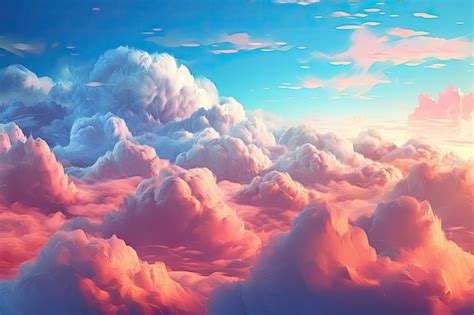 Premium AI Image | Artistic clouds in the sky