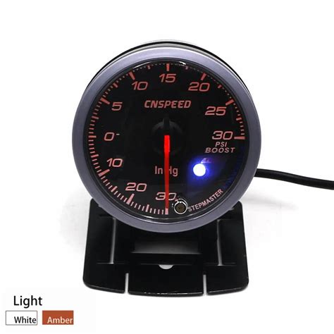 CNSPEED 60MM Racing Car Psi Turbo Boost Gauge Indicator Control Panel