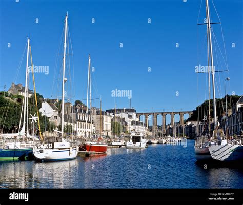 9765. Finistere, Morlaix, Brittany, France Stock Photo - Alamy