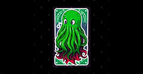 cute cthulhu - Funny Cthulhu - Sticker | TeePublic