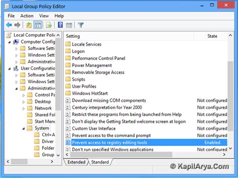 How To Disable Registry Editor In Windows 10 8 7