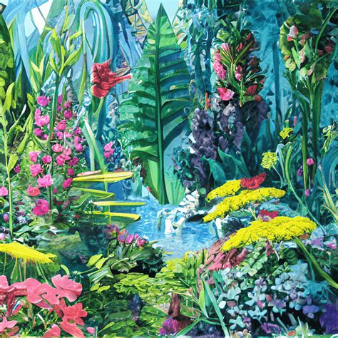 Botanic Painting Digital Graphic Creative Fabrica