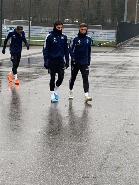 Wechsel Kehrtwende Kittel Wieder Beim Hsv Training