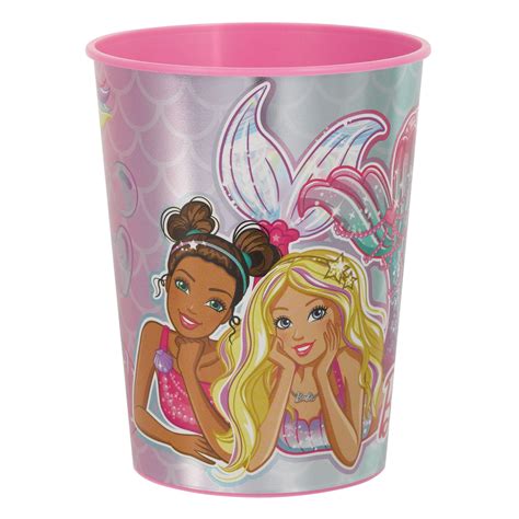 Barbie Mermaid Metallic Favor Cup 1 Cup