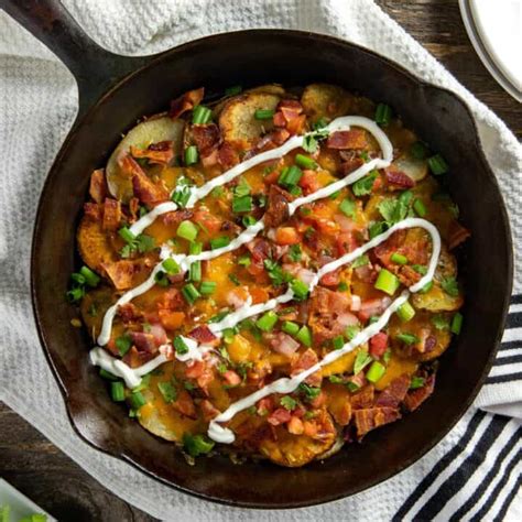 Fried Potato Slices (Spicy!) - My Kitchen Serenity