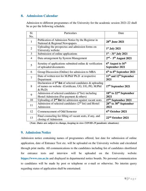 Sikkim University Gangtok Ug Pg M Phil And Ph D Prospectus 2021 22 Indcareer Docs