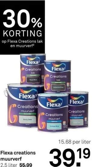 Flexa Creations Muurverf Aanbieding Bij Karwei