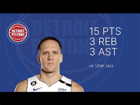 Full Highlights Bojan Bogdanovic Vs Jazz 15PTS 3AST And 3REB In 30min