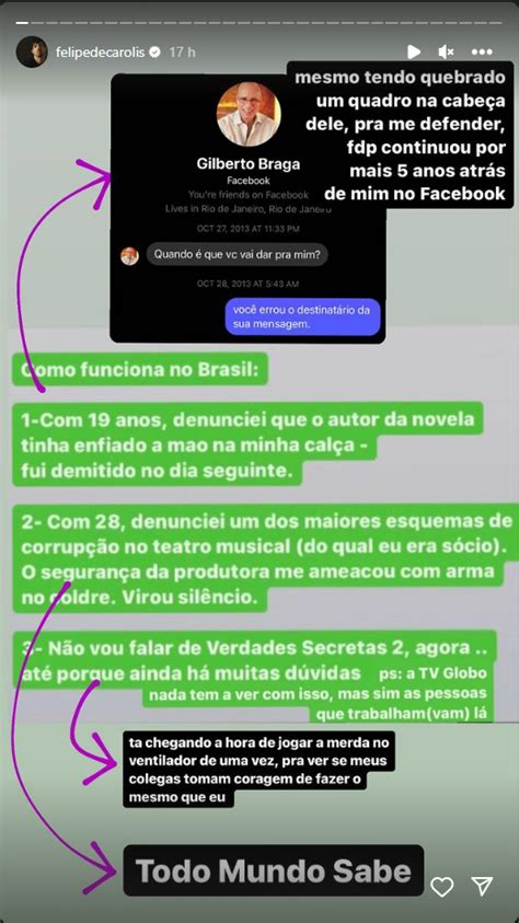 Ator De Verdades Secretas Acusa Autor Da Globo De Ass Dio Sexual