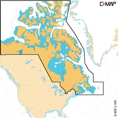 C-MAP Reveal X Coastal Canada North and East microSD | Solid Signal