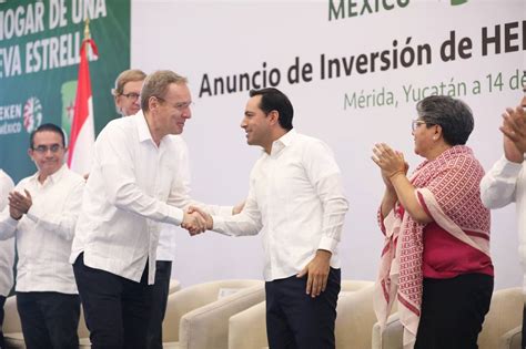 Anuncia El Gobernador Mauricio Vila Dosal La Construcci N De Planta De