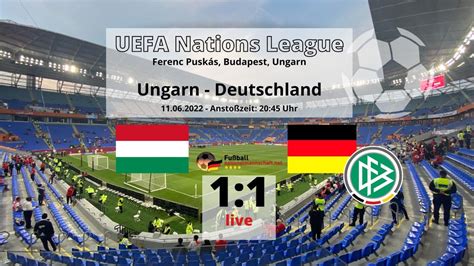 Fußball heute RTL live 1 1 Deutschland Länderspiel gegen Ungarn TV