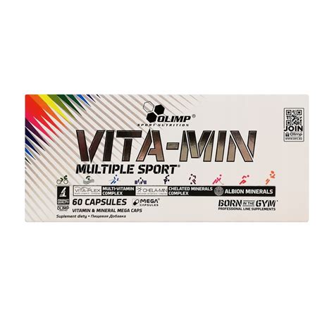 OLIMP VITA-MIN MULTIPLE SPORT 60cap WITAMINY SUPER - 7009168302 ...
