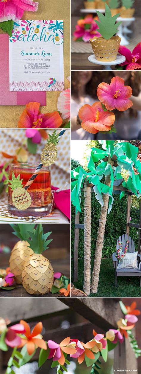 Luau Party Ideas - Lia Griffith Aloha Party, Luau Party Food, Luau ...