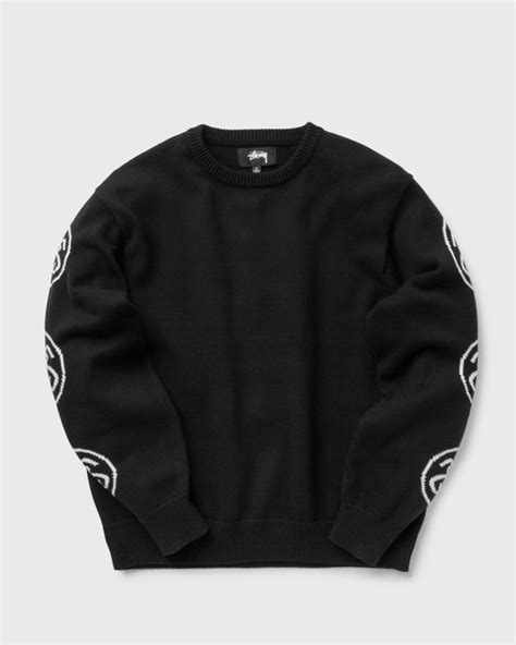 Stussy Ss Link Sweater Black Bstn Store