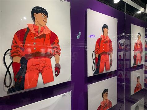 Akira Animation Cel Art Exhibition Halcyon Realms Art Book Reviews