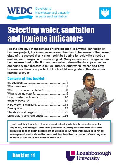 Biblio Selecting Water Sanitation And Hygiene Indicators