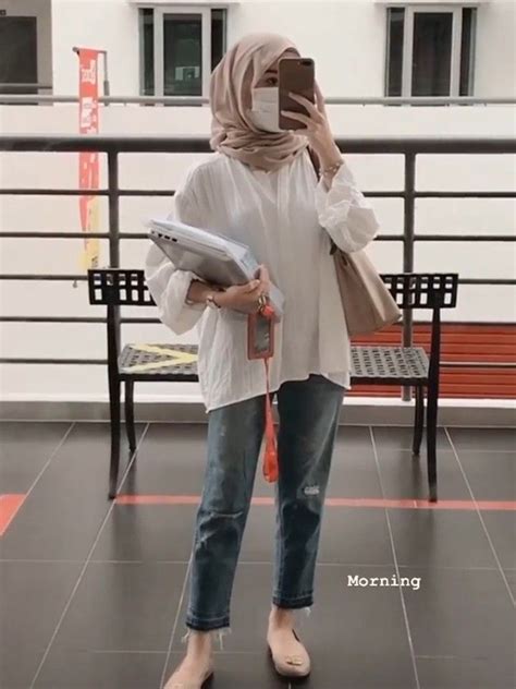 Ootd Hijabers Hijab Fashion Inspiration Outfit Kuliah Outfit Ngampus