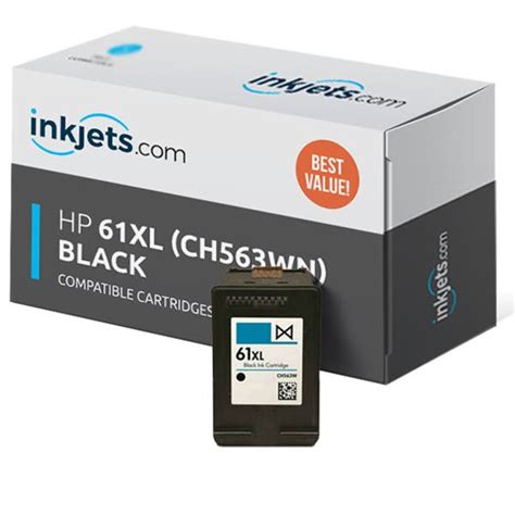 Remanufactured Hp 61xl Ink Cartridge Black High Yield Ch563wn