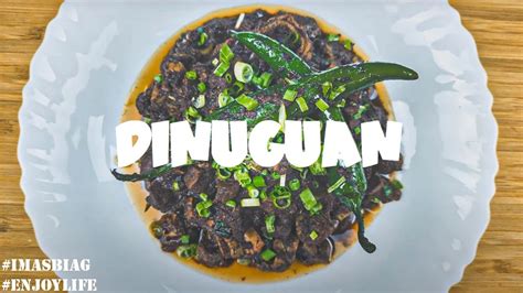 How To Cook Pork Dinuguan YouTube