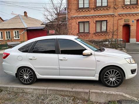 Купить пороги Granta Sport на Лада Гранта в цвет по низкой цене ...