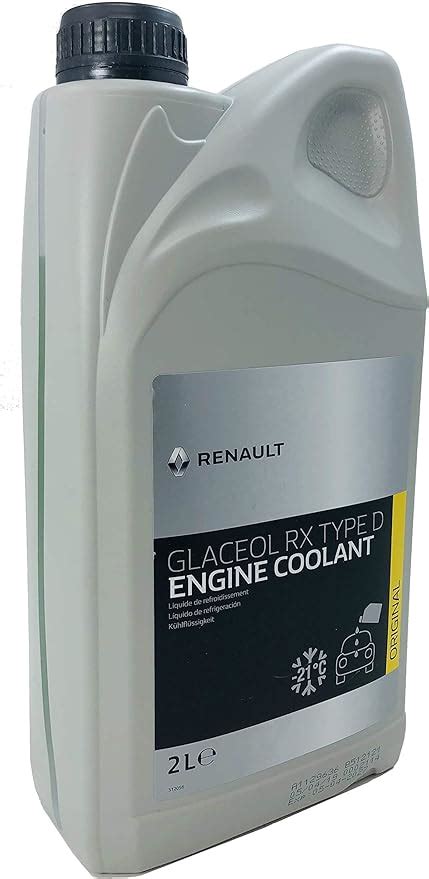 Renault Anticongelante Refrigerante Coolant Glaceol Rx Tipo D Verde