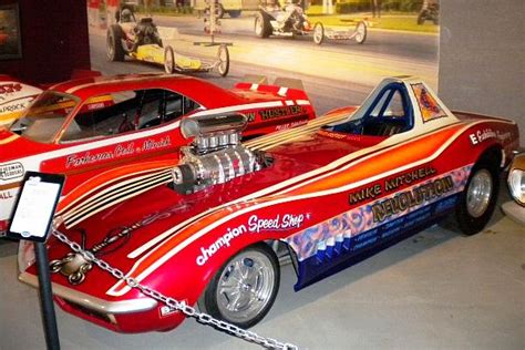 Mike Mitchell Revolution Corvette Funny Car Macs Motor City Garage