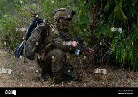 Ein Australischer Operator Mit Commando Regiment Special Operations