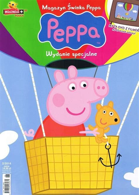 Winka Peppa Magazyn Wydanie Specjalne Z Dvd Lot Balonem